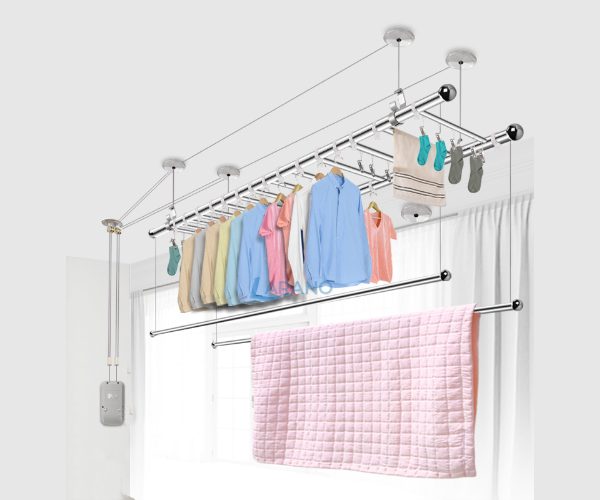 Sửa giàn phơi đồ thông minh khi bộ tời bị hỏng 