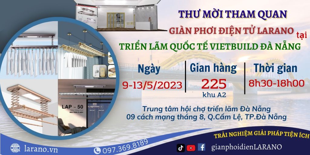 thư mời tham quan Vietbuild ĐN