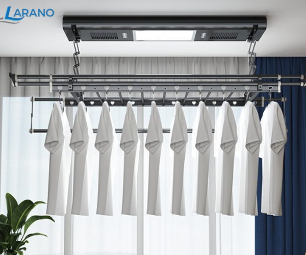 Hướng dẫn 3 cách thiết kế dây phơi quần áo tiện lợi, thông minh Giàn phơi điện tử LAN-133FL