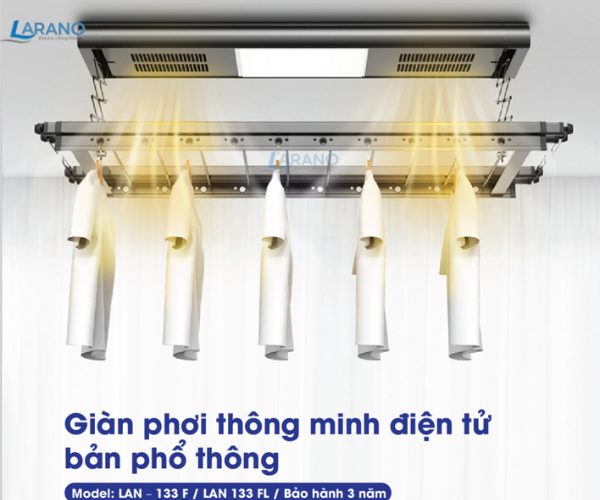 Giàn Phơi Thông Minh Điện Tử LAN-133PL