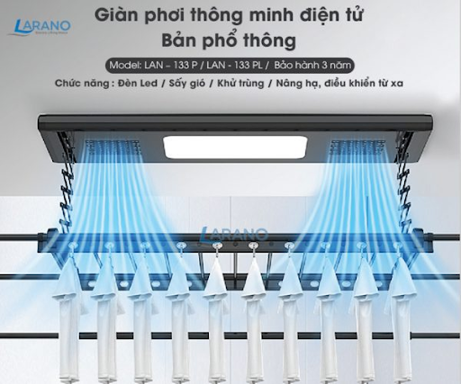 Đâu là địa chỉ mua giàn phơi thông minh tại Nha Trang uy tín? Larano là địa chỉ bán giàn phơi thông minh chất lượng tại Nha Trang