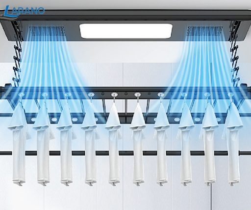 Tính năng sấy gió của LAN-133P sẽ hạn chế nguyên nhân quần áo bị mốc