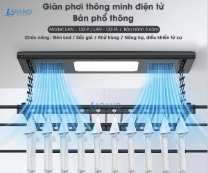 Giàn phơi Larano bản phổ thông