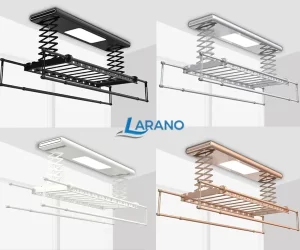 Các sản phẩm giàn phơi thông minh Hưng Yên của Larano luôn đa dạng từ mẫu mã đến kích thước