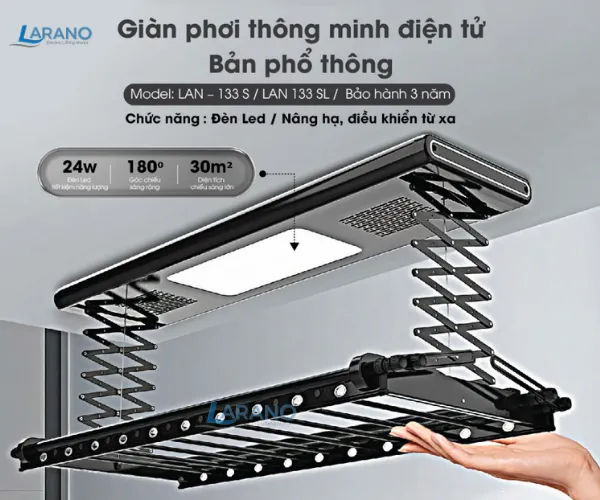 iàn phơi thông minh điện tử LAN - 133S đang bán chạy tại Biên Hòa