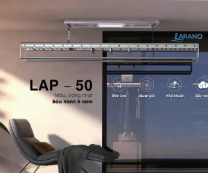 Giàn phơi cao cấp LAP-50 với nhiều tính năng hiện đại