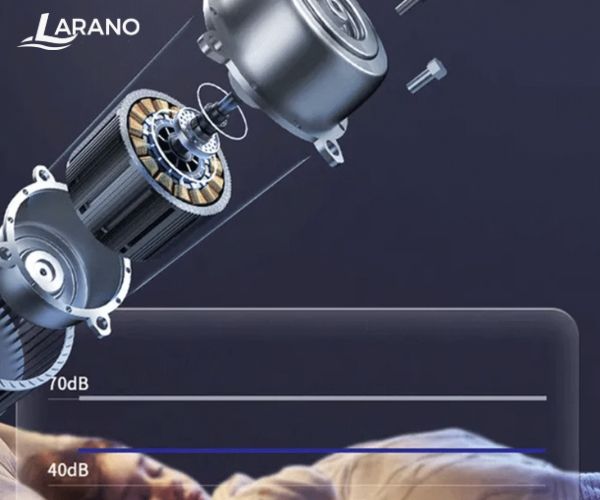 GIÀN PHƠI ĐIỆN TỬ LAP-50LITE BẢN CAO CẤP ĐÃ ĐƯỢC TỐI GIẢN Động cơ giảm tiếng ồn